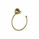 Delta Cassidy Wall Mount Round Open Towel Ring Bath Hardware Accessory in Venetian Bronze Metal in Yellow/Brown | 8.25 H x 7 W x 2.62 D in | Wayfair