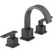 Delta Vero Widespread Bathroom Faucet 3 Hole, 2-handle Bathroom Sink Faucet w/ Drain Assembly in Brown | Wayfair 3553LF-RB