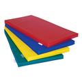 Wesco NA Toddler Mats Deluxe 2" Thick Folding Nap Mat Foam in Red | 8 H x 48 W x 24 D in | Wayfair LWS1012-4W12