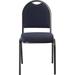 National Public Seating Banquet Chair w/ Cushion Fabric in Blue/Black | 34 H x 17 W x 21 D in | Wayfair 9254-BT