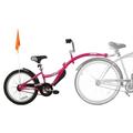 WeeRide Co Pilot Tagalong Children's Trailer Bike - Pink