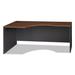 Bush Business Furniture Series C Left Desk Wood in Brown/Gray, Size 29.84 H x 71.1 W x 35.47 D in | Wayfair BSHWC24432