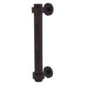 Allied Brass Continental Door Pull C to C, Glass in Brown | 10.1 H x 1.5 W x 2.5 D in | Wayfair 402-VB