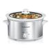 Hamilton Beach 4 Qt. Slow Cooker in Gray | 9.2 H x 13.9 W x 9.2 D in | Wayfair 33140G