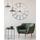 Howard Miller&reg; Oversized Stockton 49&quot; Wall Clock Metal in Black/Gray | 49 H x 49 W x 2.25 D in | Wayfair 625472