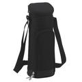 Picnic at Ascot London Single Bottle Carrier w/ Tools in Black | 13 H x 5 W x 4 D in | Wayfair 397-L