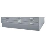 Safco Products Company Base Filing Cabinet Metal in Gray | 53.375 W x 38.75 D in | Wayfair 4999GRR