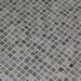 MSI 0.75" x 0.75" Glass Mosaic Tile in Gray | 0.75 H x 0.75 W x 0.167 D in | Wayfair THDW3-SH-IVRYIR3/4X3/4GL
