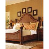 Tommy Bahama Home Island Estate Round Hill Bed Wicker/Rattan in Brown | 72 H x 85 W x 87.25 D in | Wayfair 531-134C