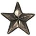Anne at Home Oversized Curiosities 2 1/4" Length Star Knob Metal in Gray | 2 H x 2.25 W in | Wayfair 200-8