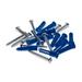 Triton Products LocBoard Mounting Hardware Accessory Kit Steel in Blue/Gray | 0.125 H x 4 W x 4 D in | Wayfair LB-MHK