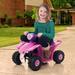 Lil' Rider Princess 6V Battery Powered ATV Plastic | 16.75 H x 17.25 W x 25.5 D in | Wayfair 80-A6303