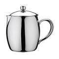 Café Stal Tea Pot, 18/10 Stainless Steel, Silver, 48oz