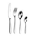 Arthur Price Every Day Arthur Price Willow 24-Piece 6 Person Cutlery Set, Stainless Steel, Stainless Steel, 34 x 31 x 5 cm