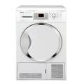 Beko DCU9330W Sensor Driven 9kg Freestanding Condenser Tumble Dryer White