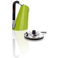 BUGATTI, Vera, Electric Water Kettle with temperature adjustment and timer, Capacity 1.75 liters, 2400 W, Stainless Steel (Green)