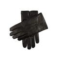 Dents Hastings Men's Fleece Lined Leather Gloves BLACK L