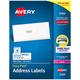 Avery 5160 White Self-Adhesive Address Labels (White, Self-Adhesive Labels, Laser, Rectangular with Rounded Corners, 3000 Items, 100 Sheets)