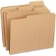 Pendaflex RK15213 Two-Ply Dark Kraft File Folders, 1/3 Cut Top Tab, Letter, Brown (Box of 100)