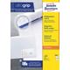 Avery Zweckform 3661 Universal Labels 100 Sheets / 1,200 Labels 70 x 67.7 mm White