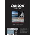 CANSON Infinity Edition Etching Rag Smooth 310gsm A3 Paper, Digital Fine Art Reproduction, 25 Pure White Sheets, Ideal for Professional Photographers