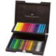 Faber-Castell Wooden Case of 72 Polychromos Blendable Lightfast Drawing and Colouring Pencils for Artists Beginners Professionals Students, Crafts, Colouring, Artwork, Soft Waterproof Oil Chalk Lead