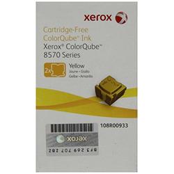 Xerox ColorQube 8570/8580 Yellow Solid Ink (2 sticks, 4,400 Pages) - 108R00933