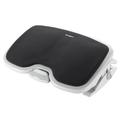 Kensington Comfort Memory Foam Adjustable Footrest (K56144USF), Smartfit, White/Black