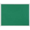 Bi-Office Notice Board, Green Felt, Unframed, 90 x 60 cm