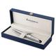 Waterman Expert Ballpoint Pen | Stainless Steel with Chrome Trim, Medium Nib with Blue Ink Refill, Gift Box