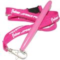 Fisher Space Pen BULLET - PINK WITH D RING AND PINK FISHER LANYARD