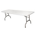 Bolero Foldaway Rectangular Utility Table 5Ft 737X1520X753mm Legs Fold Into Top