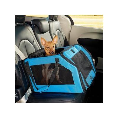 Richell Pink/Brown Pet Travel Carrier, 18.5 L X 12.4  W X 11.2 H