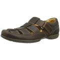 Clarks Men's Recline Open Sandals - Brown Braun/Mahogany Leather, 7 UK