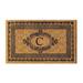 Estate Monogrammed Coco Door Mat - 30" x 48", X - Frontgate