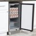 Whynter 3.0 cu.ft. Indoor Outdoor Beverage Refrigerator Stainless Steel in Gray | 32.5 H x 14.75 W x 22.5 D in | Wayfair BOR-326FS