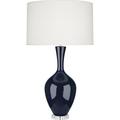 Robert Abbey Audrey 33.5" Table Lamp Resin/Fabric in White | 33.5 H x 19 W in | Wayfair MB980