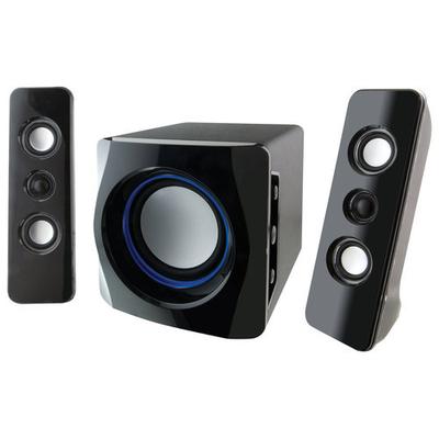 iLive 2.1-Ch. Wireless Bluetooth Speaker System for Apple iPod, iPhone and iPad - Black - IHB23B