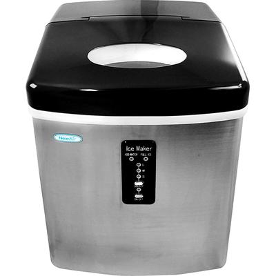 NewAir 12" 28-Lb. Freestanding Icemaker - Stainless-Steel