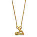 Women's St. Louis Cardinals 18'' 14k Yellow Gold Small Pendant Necklace