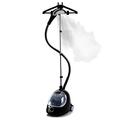 Fridja f1000 Professional Vertical Garment/Clothes Steamer Ideal For Suits and Delicate Materials Including Wedding Dresses, Easy to Use - Updated Model (Black Steam Iron)