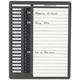 Indesign Wpitdw20 in/Out Drywipe Board 20 Names - Grey