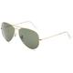 Ray-Ban Unisex's Aviator 2 Sunglasses, Gold, 62 mm