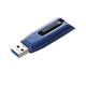 Verbatim Store 'n' Go V3 MAX USB-Stick, USB-3.2 Gen 1, 32GB, Speicherstick mit Schiebemechanismus, SuperSpeed-Schnittstelle, externer Speicher für Laptop Notebook & Co, blau/schwarz