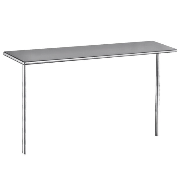 Advance Tabco PT-12-120 Smart Fabrication 12" x 120" Middle Mount Stainless Steel Shelf
