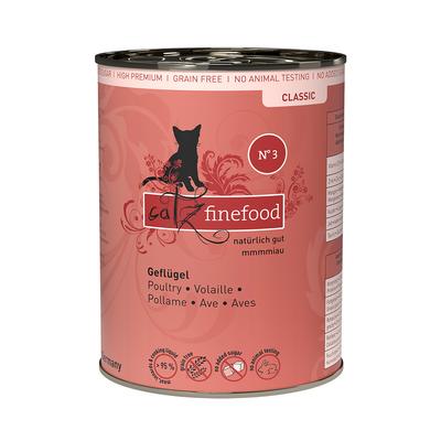 24x400g Geflügel catz finefood Katzenfutter nass