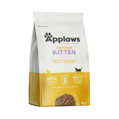 2 x 7,5kg Applaws Katzenfutter trocken