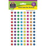 Teacher Created Resources Mini Stickers Smiley Stars 1144/PK 6 PK/BD TCR5141