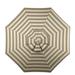 9' Patio Umbrella Replacement Canopy - Canopy Stripe Taupe & Sand Sunbrella - Ballard Designs Canopy Stripe Taupe & Sand Sunbrella - Ballard Designs