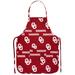 College Covers Apron Cotton in Red | 26 W in | Wayfair OKLAPR
